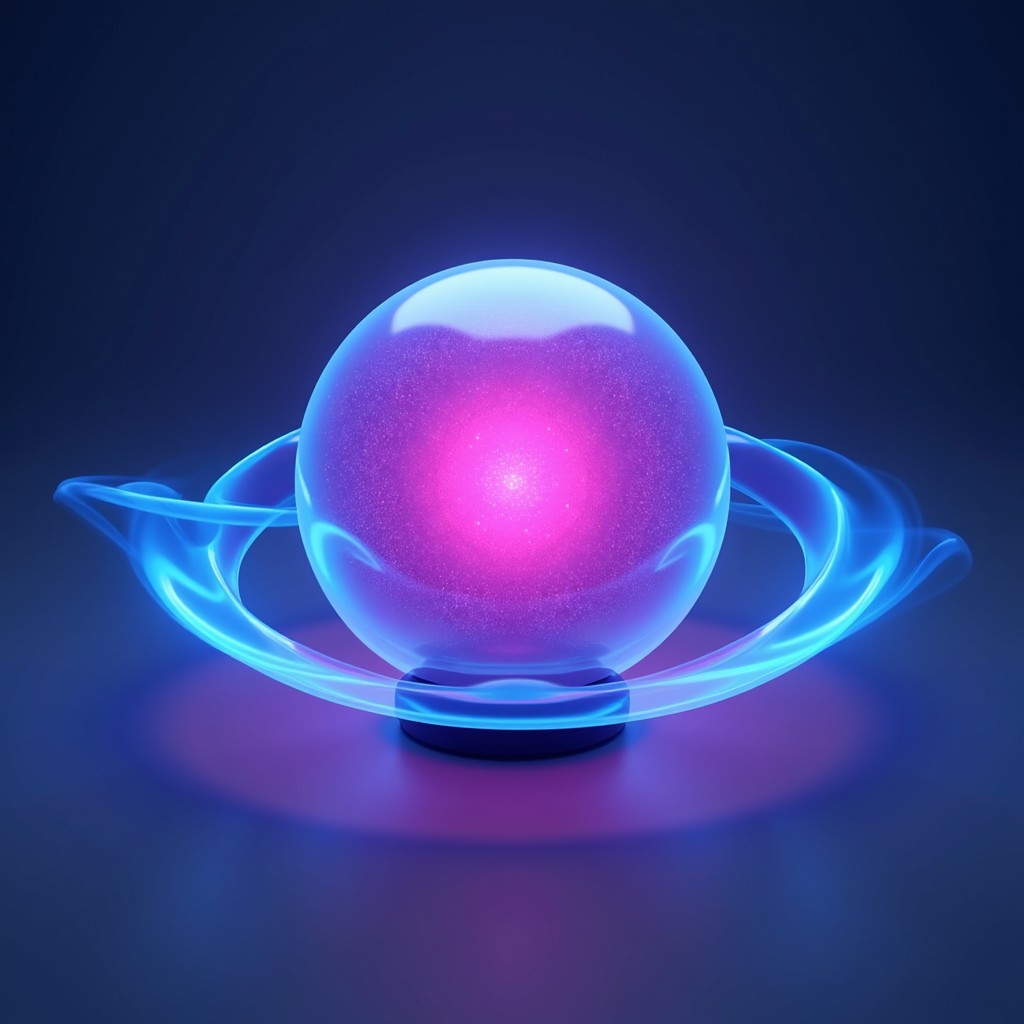 Free Radiant Energy Orb Image - Orb, Sphere, Energy | Download at StockCake