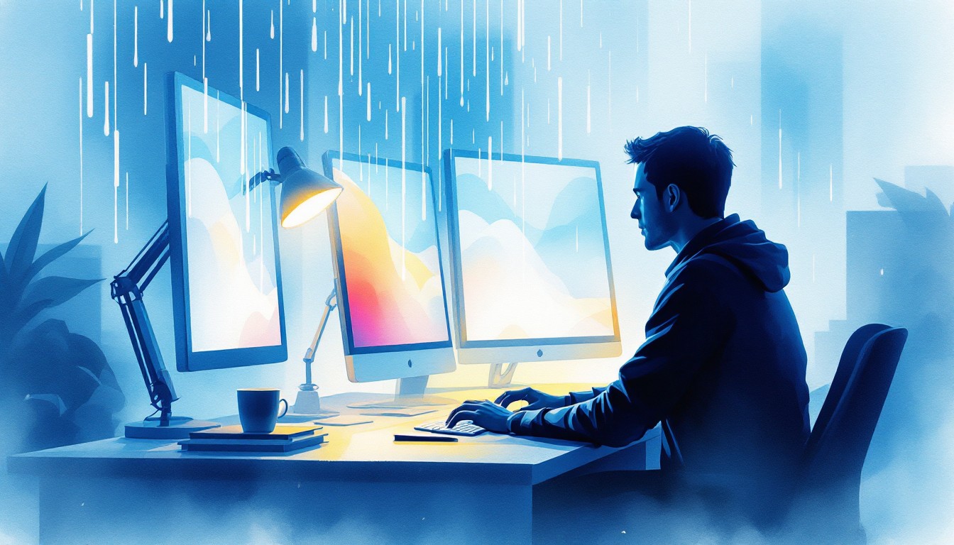 Free Digital Night Worker Image - Tech, Programmer, Developer ...