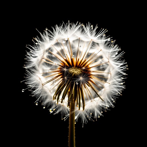 Free Illuminated Dandelion Wish Image - Dandelion, Macro, Seed ...