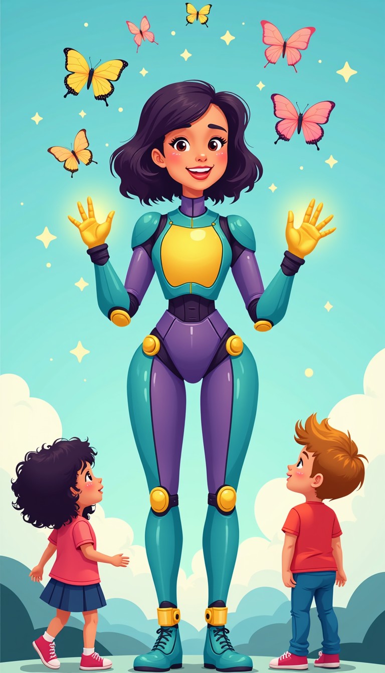 Download Magical Bionic Wonder Image - Cartoon, Colorful, Butterflies ...