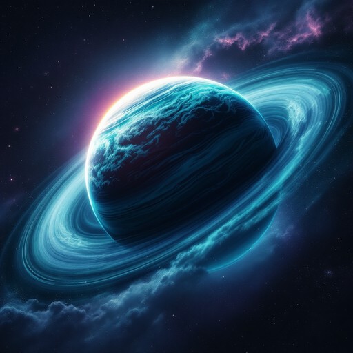 Free Majestic Ringed Planet Image - Planet, Cosmos, Space | Download at ...
