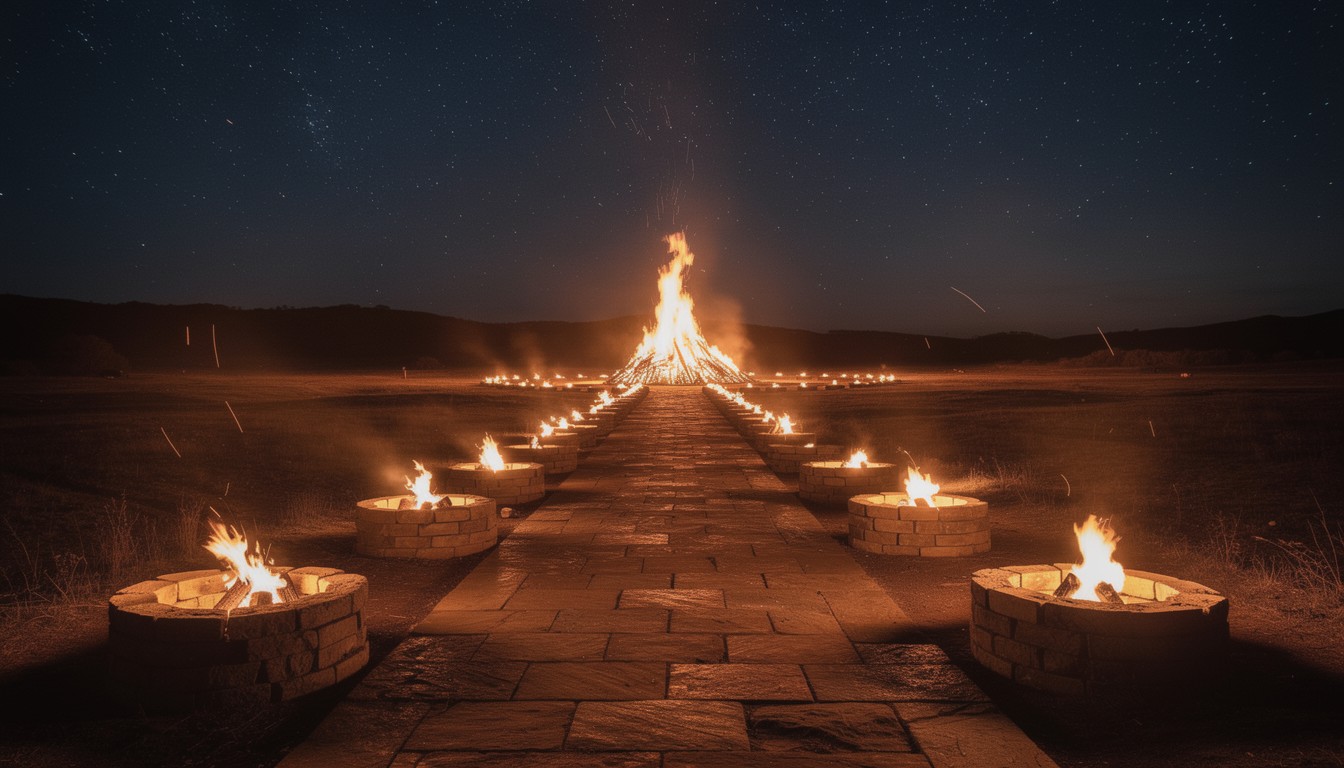 Free Celestial Fire Path Image - Fire, Pathway, Bonfire | Download at ...