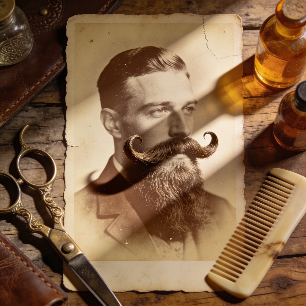 Mustache Portrait Free Vintage Mustache Portrait Image - Vintage, Mustache, Portrait ...