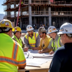 Free Construction Team Meeting Image - Construction, Teamwork, Meeting ...