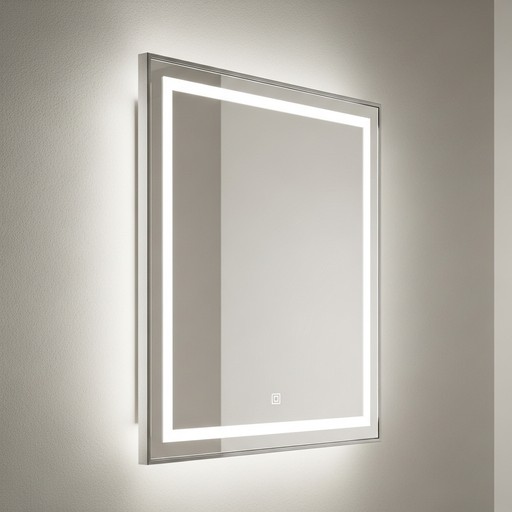 Free Luminous Floating Mirror Image - Minimal, Modern, Circular ...