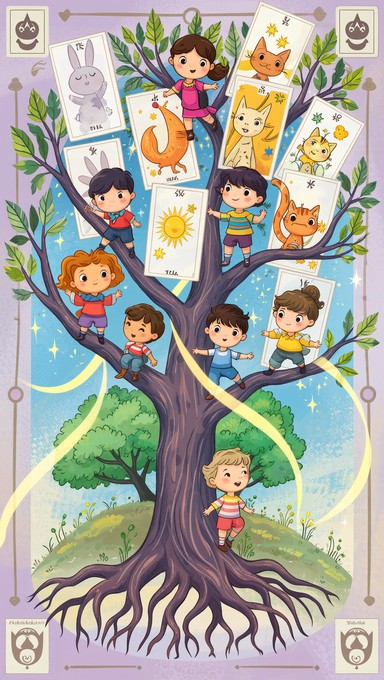 Tarot Design Tree Free Magical Tarot Tree Image - Illustration, Children, Tree | Download ...