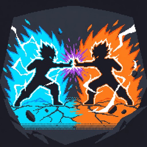 Free Rival Fighters Standoff Image - Boxing, Pixelart, Retro | Download ...