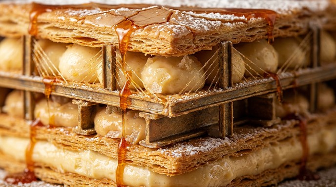 Free Layered Pastry Architecture Image - Pastry, Dessert, Caramel ...
