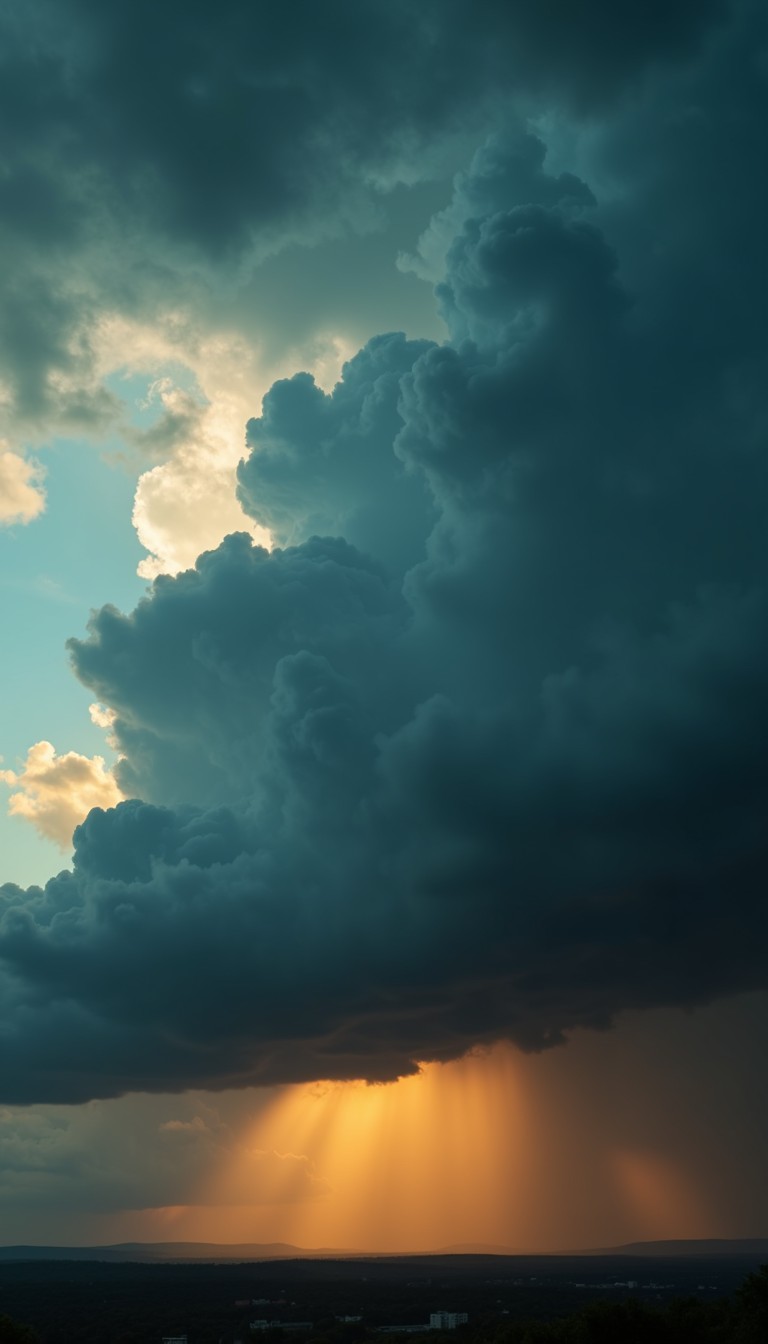 Free Sunlit Storm Drama Image - Storm, Clouds, Sunlight | Download at ...