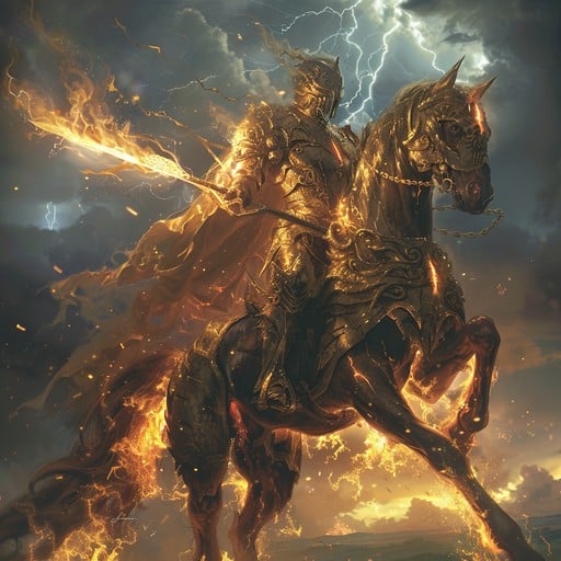 Free Fiery Horse Rider Image - Mythical, Rider, Horse | Download at ...