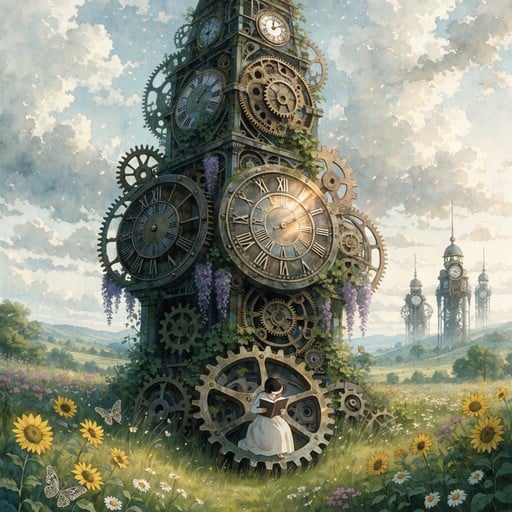 Free Clockwork Garden Dreams Image - Anime, Clockwork, Steampunk ...