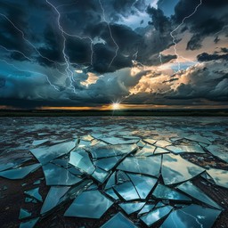 Free Shattered Sky Illusion Image - Broken, Glass, Sky | Download at ...