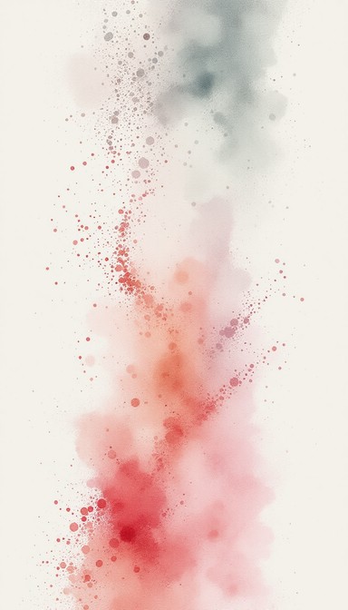 Rose Powder Drawing Free Cascading Rose Powder Image - Minimal, Watercolor, Abstract ...