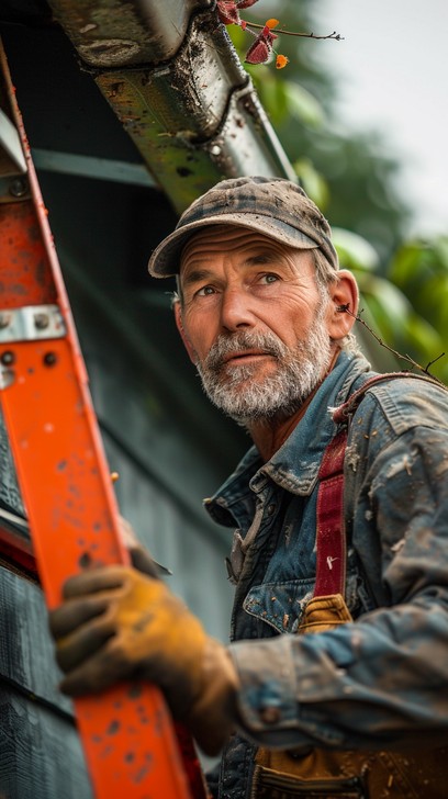 Ladder Work Stock Image Free Worker Climbing Ladder Image - Man, Ladder, Worker | Download at ...