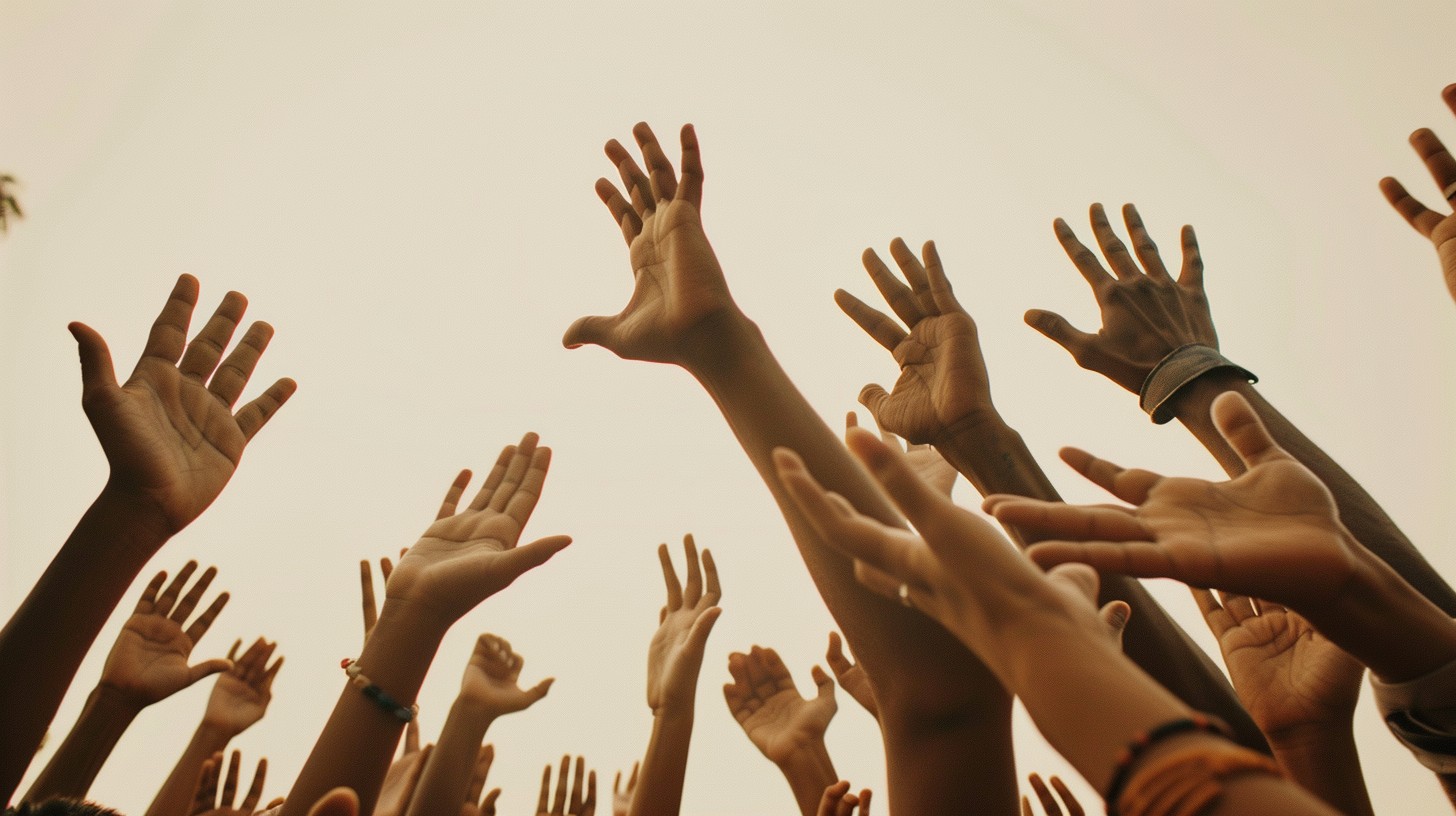 Free Hands Reaching Up Image - Hands, Unity, Diversity | Download at ...