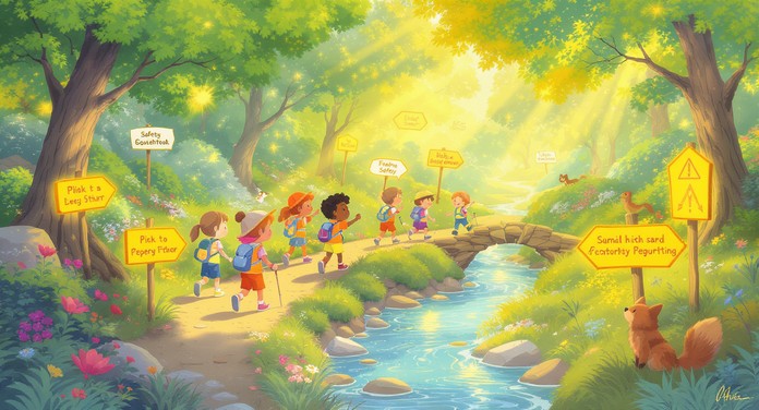 Follow Forest Free Forest Adventure Awaits Image - Children, Forest, Adventure ...