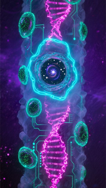 Free Digital Cosmic Cell Photo - Cosmic, Cell, Cyberpunk | Download at ...