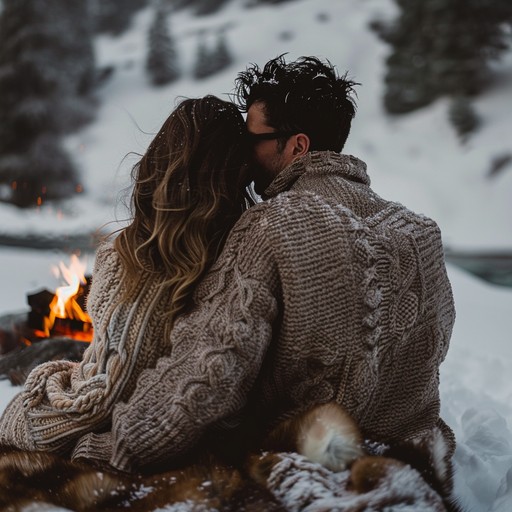 Cold Spring Romantic Free Cozy Winter Love Image - Couple, Love, Winter | Download at StockCake