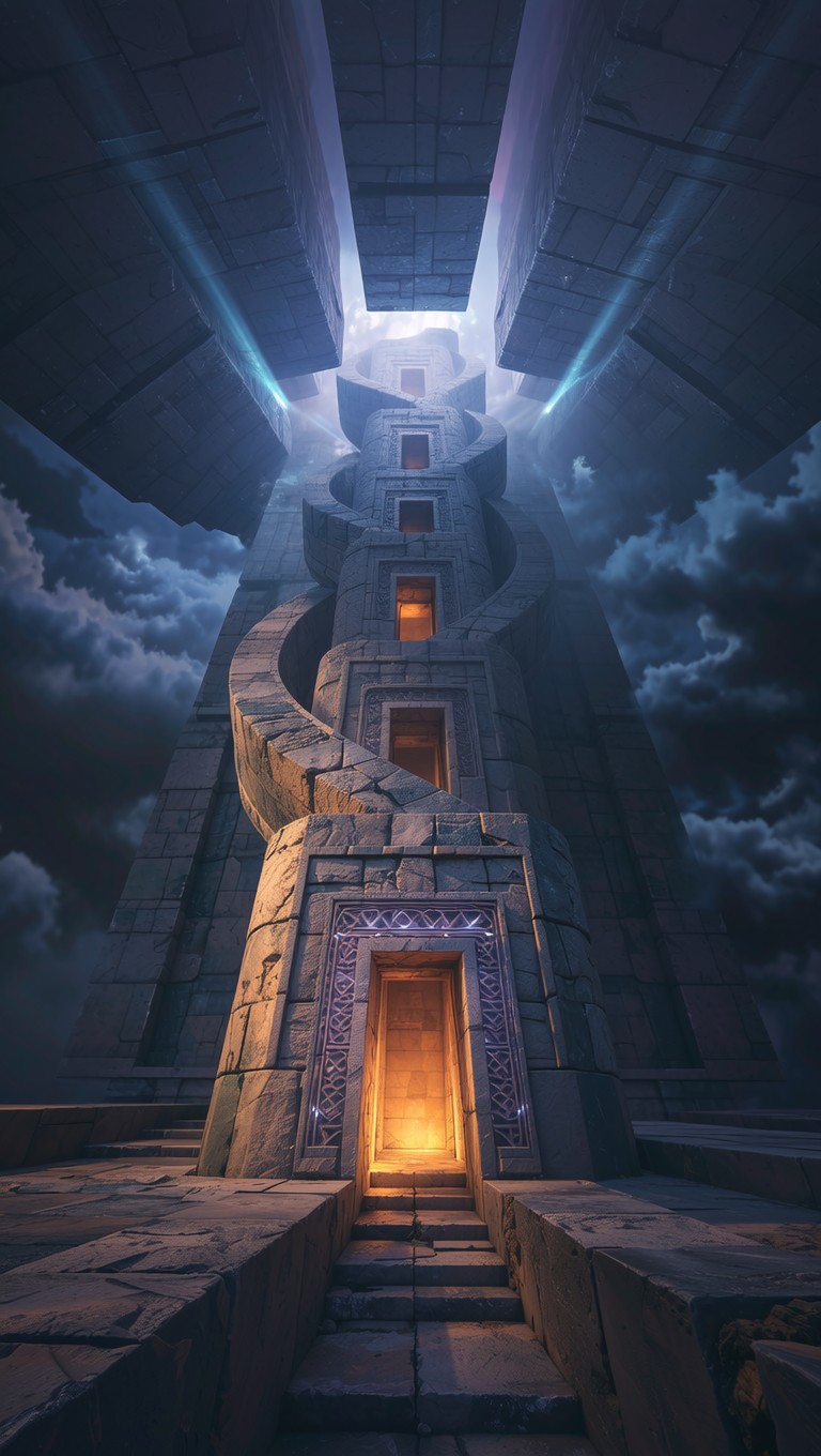 Free Infinite Stone Labyrinth Image - Fantasy, Surreal, Labyrinth ...
