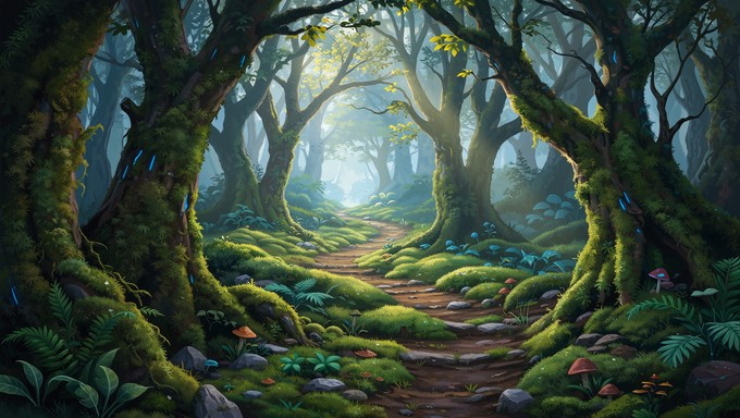 Free Enchanted Forest Pathway Image - Forest, Pathway, Enchanted ...
