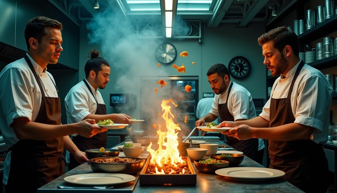 Free Culinary Fire Dance Image - Chefs, Cooking, Kitchen | Download at ...