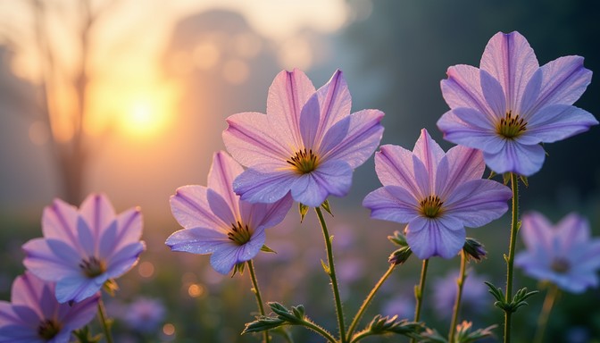 Free Radiant Cosmos Sunrise Image - Cosmos, Flowers, Sunrise | Download ...