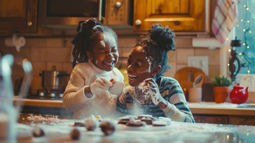Free Joyful Baking Fun Image - Children, Kitchen, Baking | Download at ...