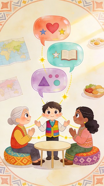 Free Bridging Language Barriers Image - Illustration, Children ...