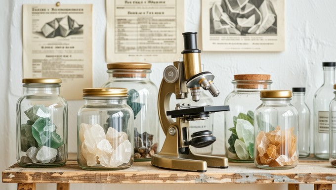 Collection Pics Science Free Vintage Science Collection Image - Vintage, Scientific, Minerals ...