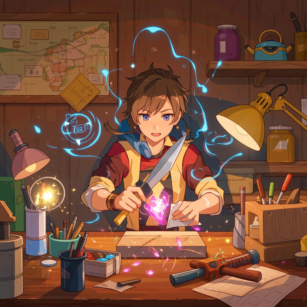 Free Magical Weapon Crafting Image - Adventurer, Crafting, Magical ...