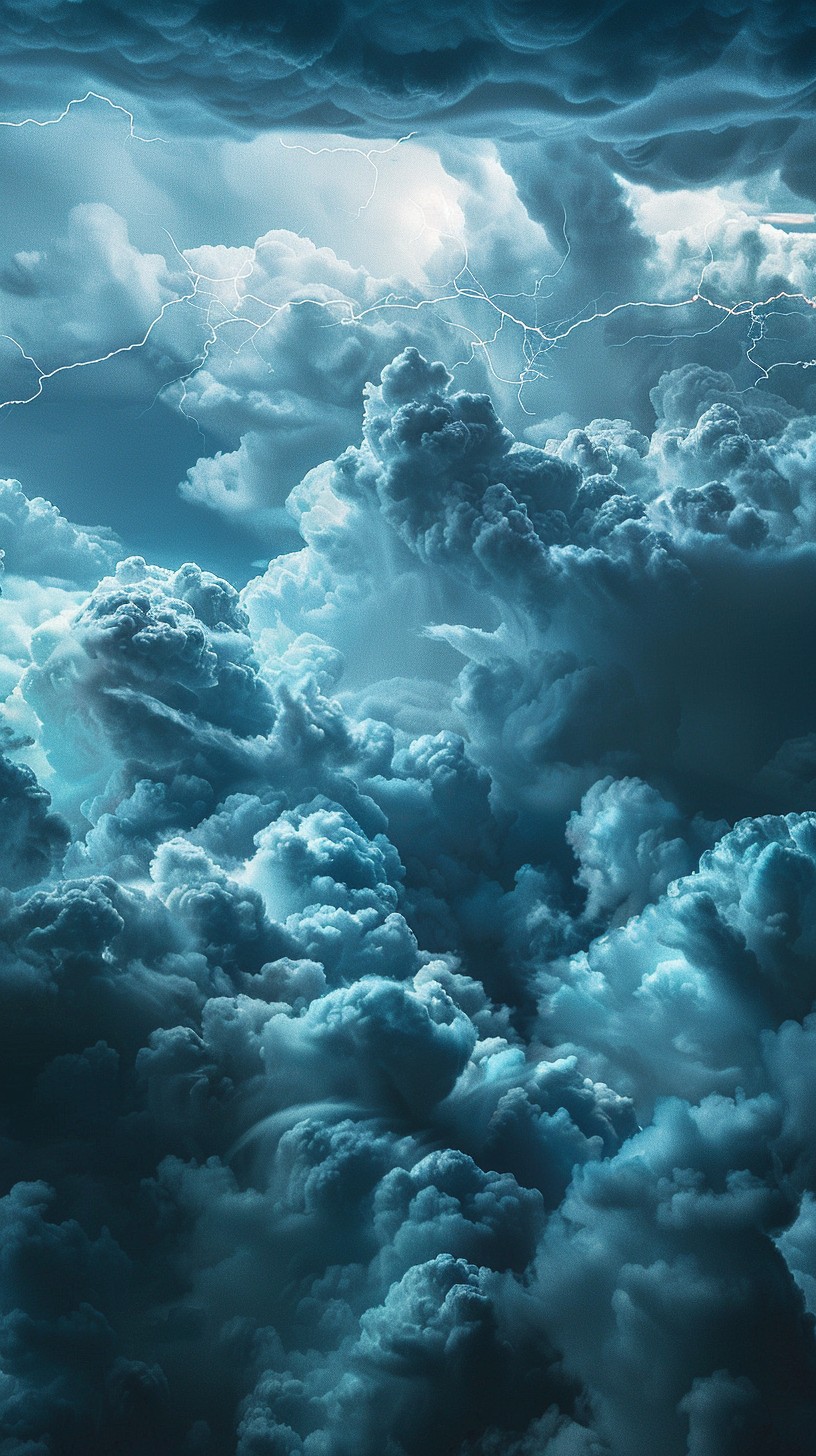 Free Stormy Cloudscape Drama Image - Storm, Clouds, Lightning ...