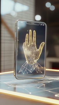 Free Hand Scan Display Image - Technology, Smartphone, Digital ...
