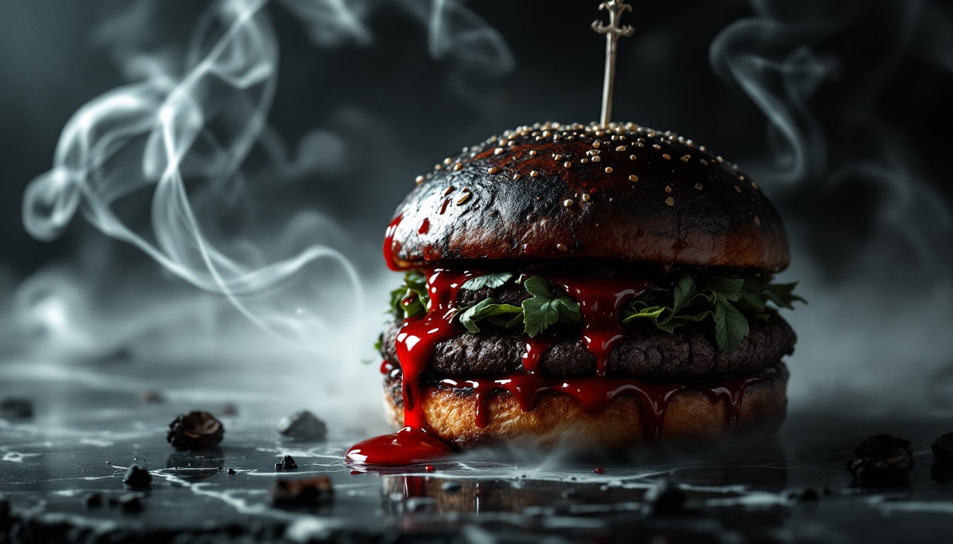 Free Gothic Burger Ritual Image - Gothic, Burger, Dark | Download at ...
