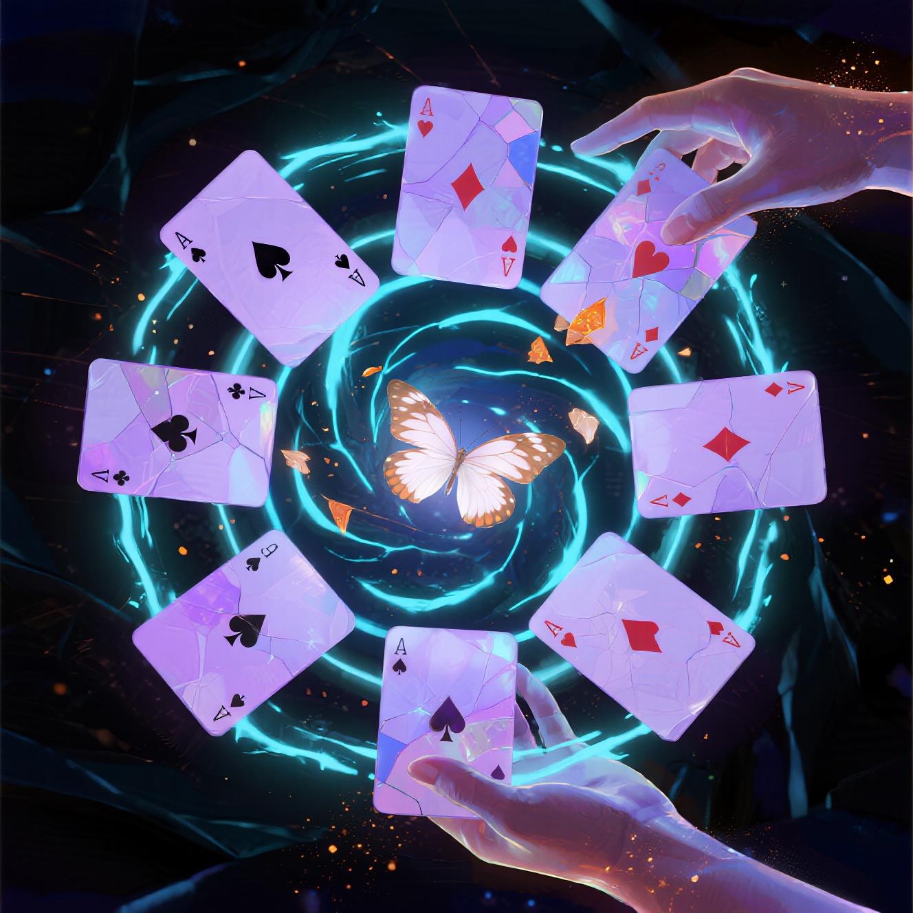 Free Cosmic Card Shuffle Image - Cards, Cosmic, Magic | Download at ...