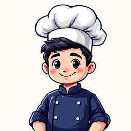 Free Happy Pixel Chef Image - Chef, Pixel, Chibi | Download at StockCake