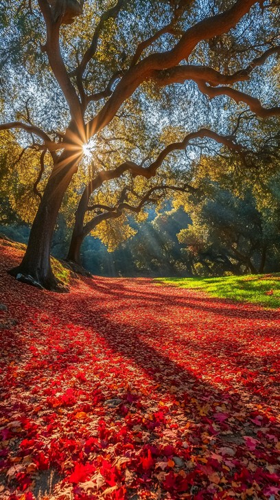 Free Autumn Sunlight Splendor Image - Autumn, Sunlight, Oak | Download ...