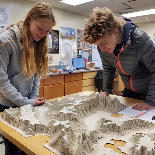 Topography Learning Free Students Exploring Topography Image | Download at StockCake