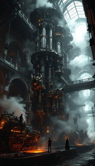 Gothic Engineer Free Gothic Industrial Cathedral Image - Steampunk, Gothic, Industrial ...