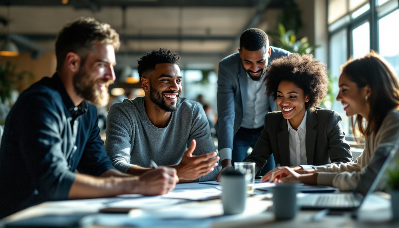 Free Diverse Team Brainstorming Image - Teamwork, Collaboration ...