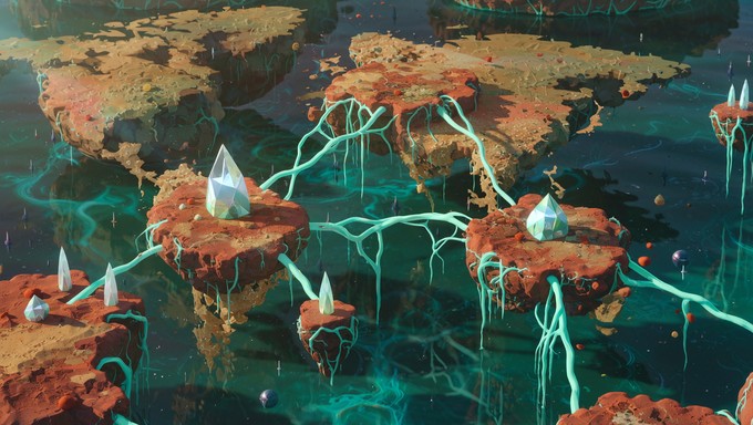 Free Floating Earth Fragments Image - Surreal, Floating, Mystical ...