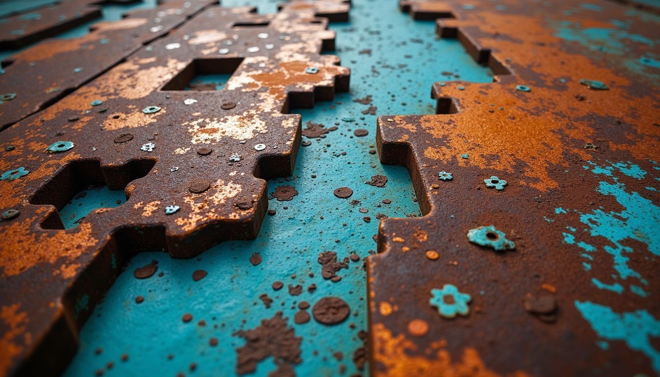 Free Rust Meets Turquoise Photo - Rust, Turquoise, Metal | Download at ...