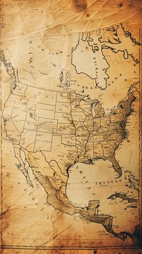 Free Antique Map Illustration Image - Map, Vintage, Parchment ...