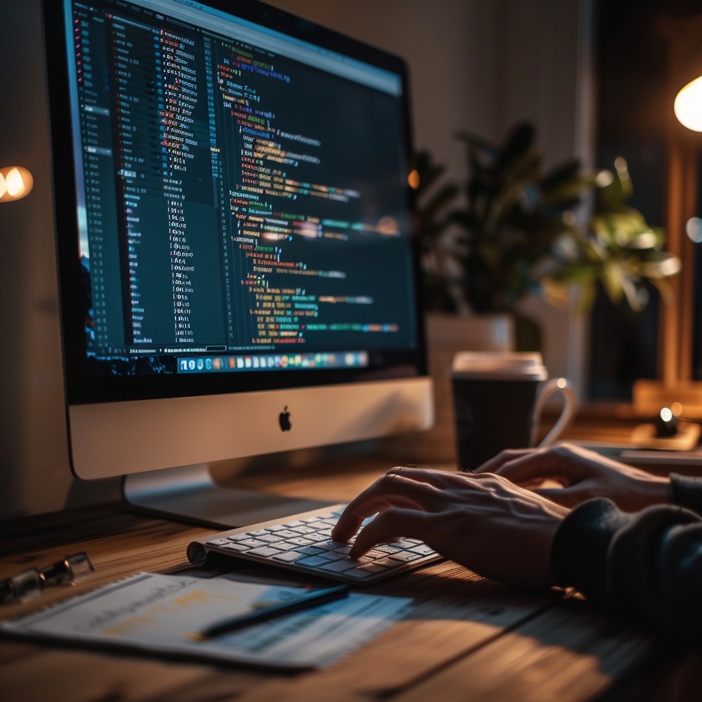 Free Coding at Night Image - Coding, Computer, Night | Download at ...