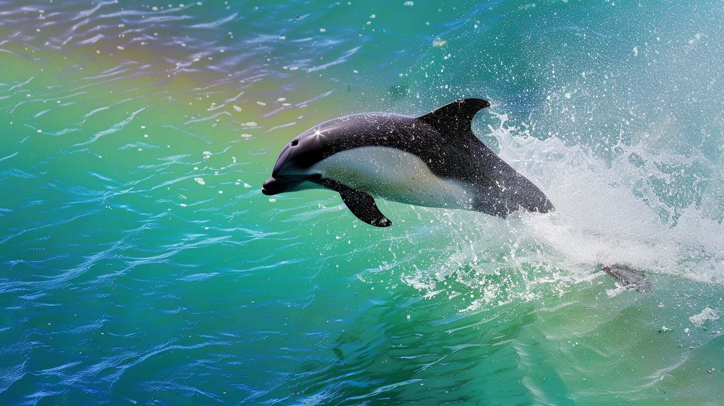 Middle Dolphin Free Dolphin Mid Leap Image - Dolphin, Ocean, Leap | Download at StockCake