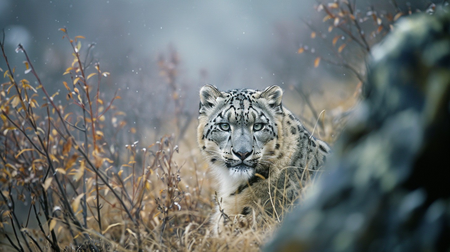 Free Snow Leopard Stalk Image - Snow Leopard, Wildlife, Nature ...