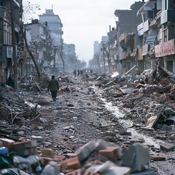 Crime Ravaged City Free City in Ruins Image - Destruction, War, Ruins | Download at StockCake