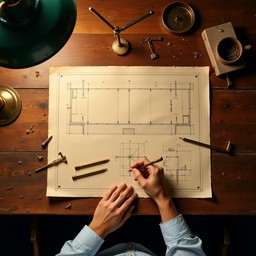 Free Drafting with Precision Image - Blueprint, Drafting, Technical ...