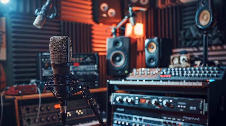 Pro Recording Studio Setup Free Studio Recording Setup Image - Studio, Recording, Microphone ...