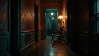 Free Haunted Victorian Corridor Image - Hallway, Eerie, Vintage ...