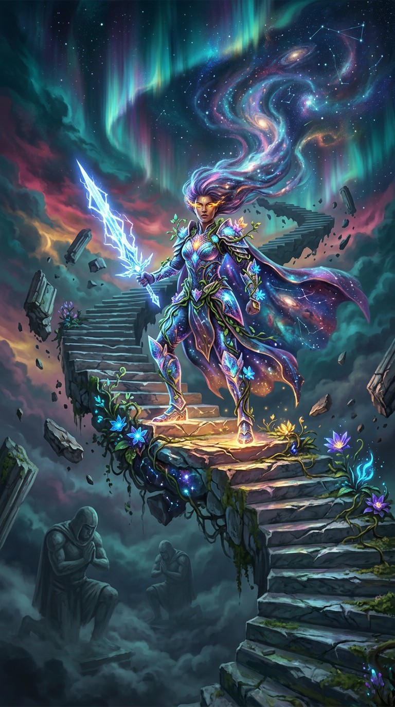 Free Celestial Warrior Ascending Image - Warrior, Heroine, Woman ...
